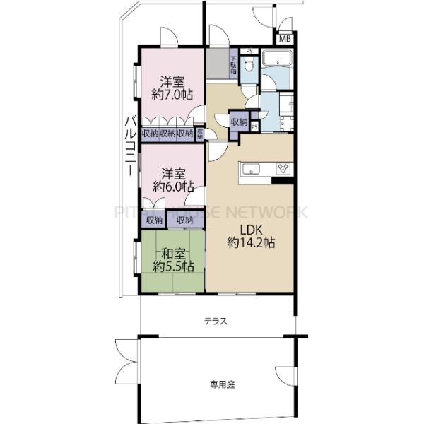 間取り図です