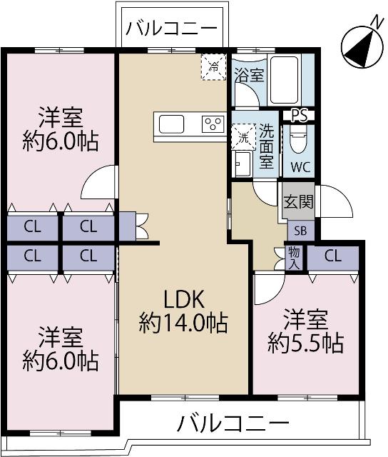 間取り図です