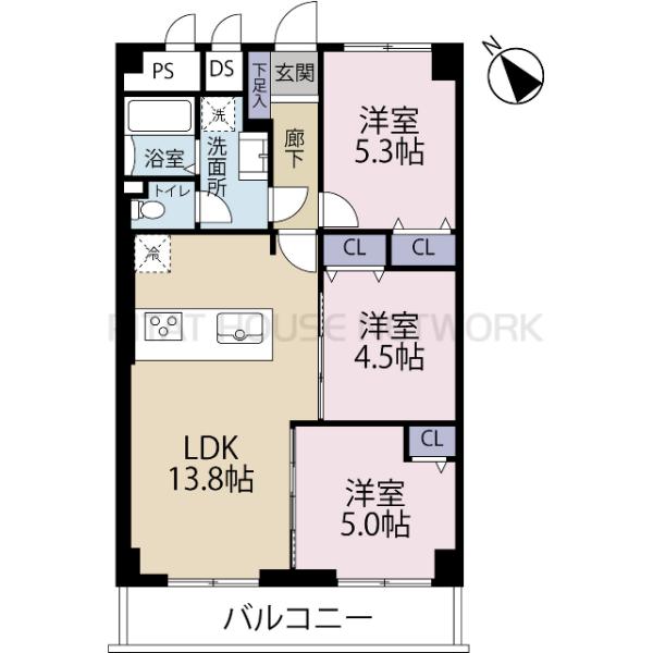 間取り図です