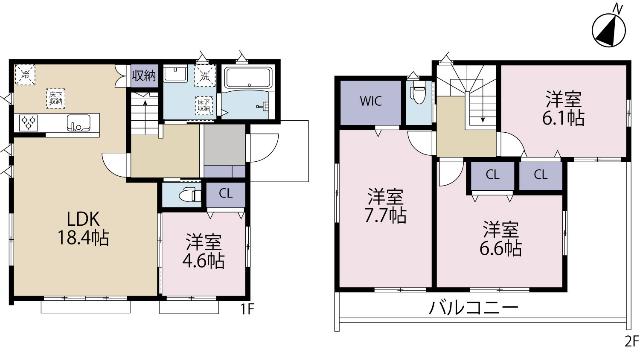 間取図です
