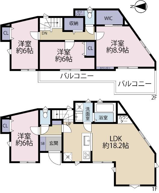 間取り図です