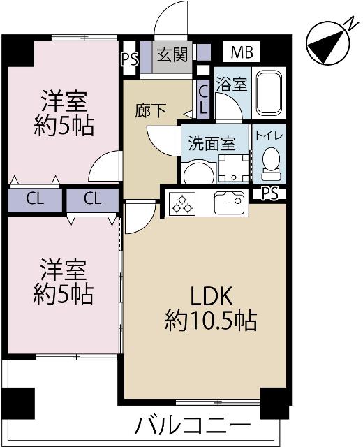 間取図です