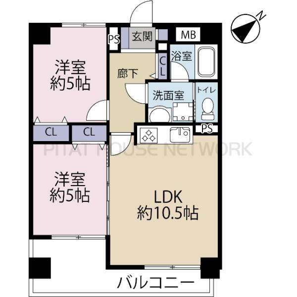 間取図です