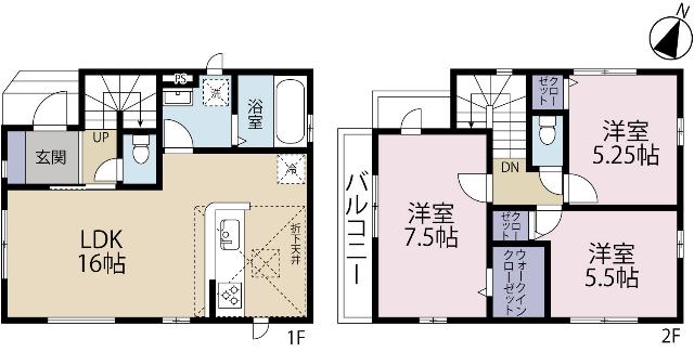 間取図です