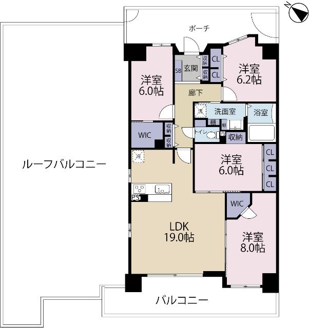 間取り図です