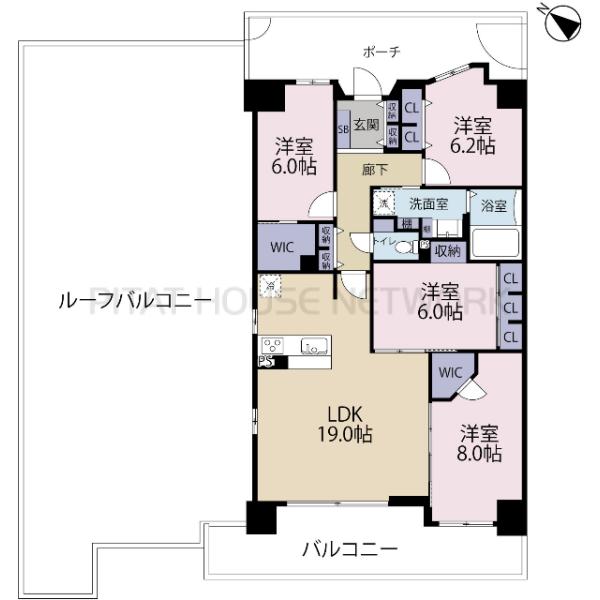 間取り図です