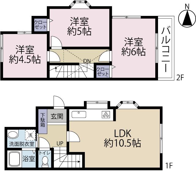 間取り図です