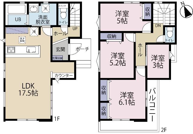 間取り図です