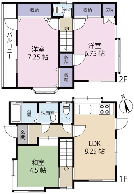 間取り図です