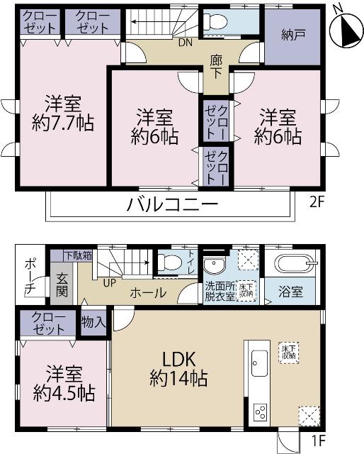 間取図です