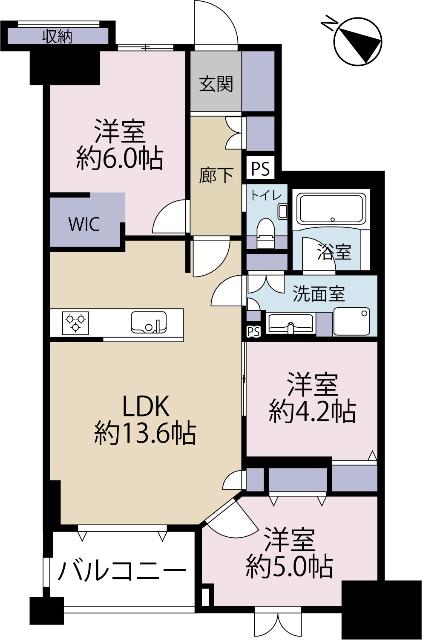間取図です