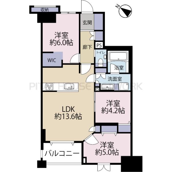 間取図です