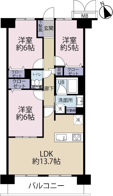 間取り図です