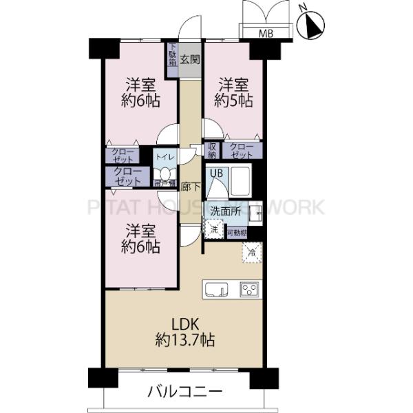 間取り図です