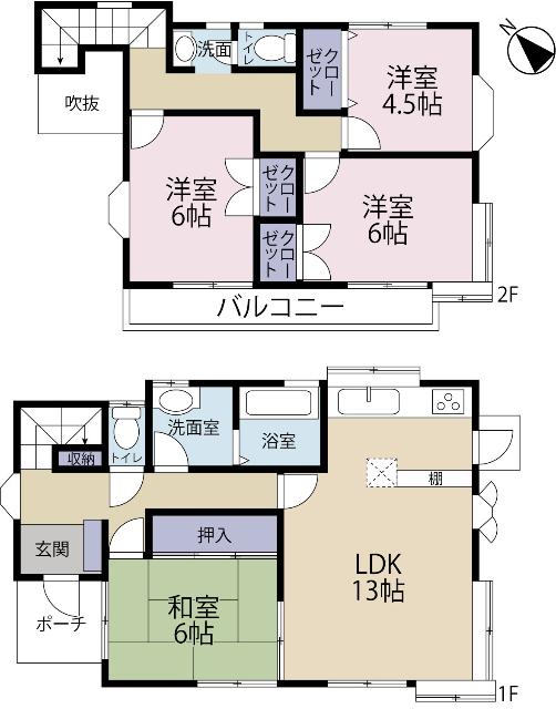 間取り図です