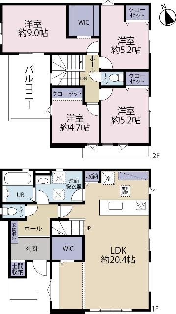 間取り図です