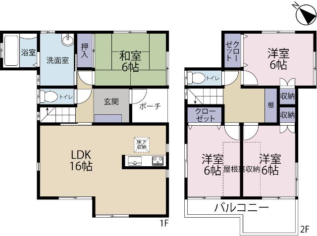 間取図です