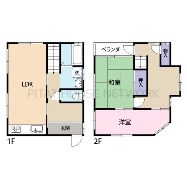 間取図です