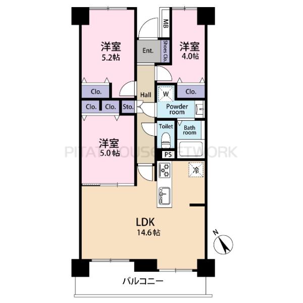 間取り図です