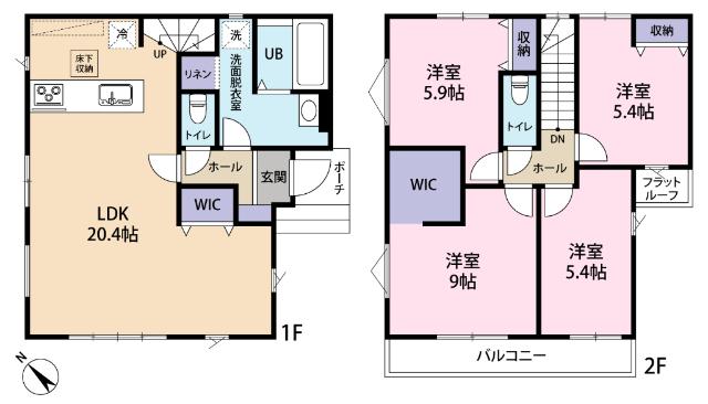 間取図です