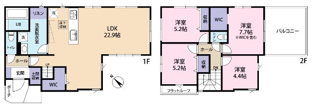 間取図です