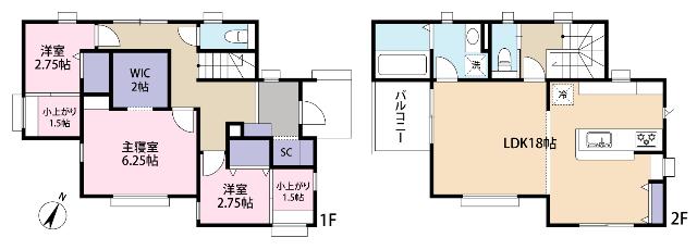 間取り図です