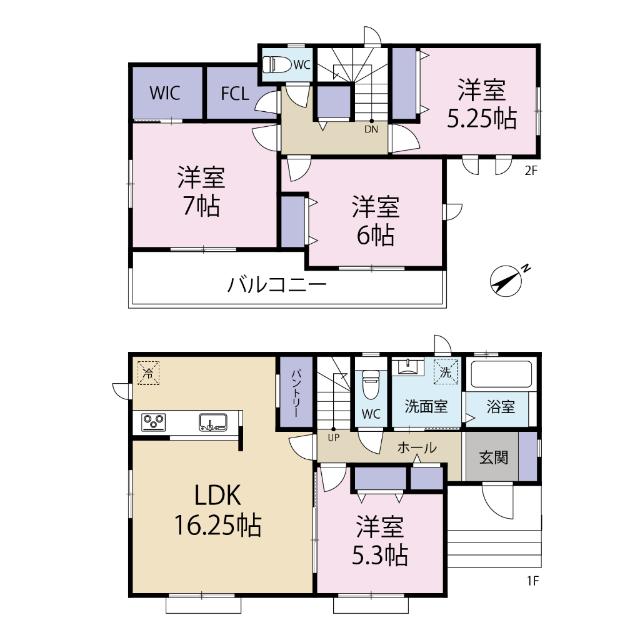 間取図です
