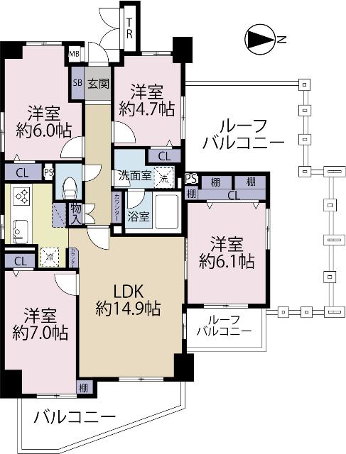 間取り図です