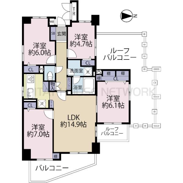間取り図です