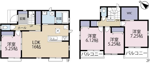 間取り図です