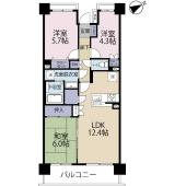 間取図です