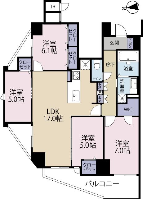 間取り図です