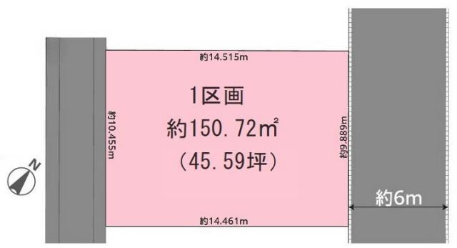 区画図です