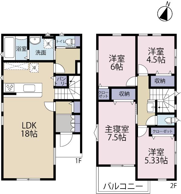間取図です