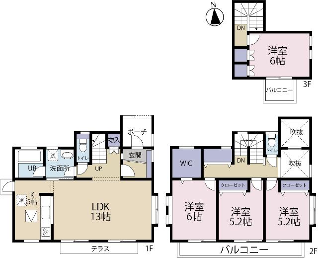 間取り図です