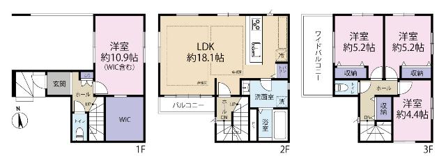 間取図です