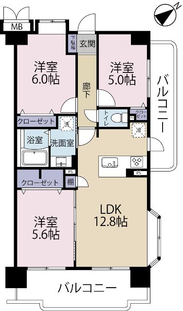 間取り図です