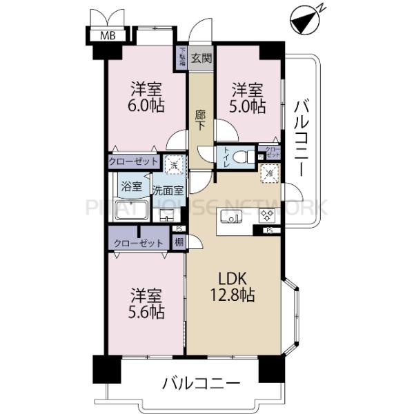 間取り図です