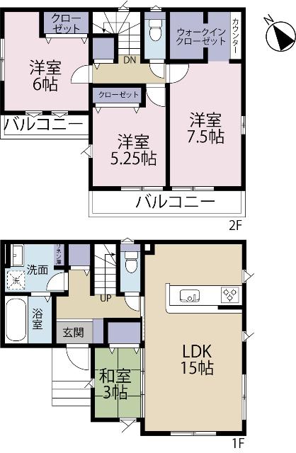 間取り図です