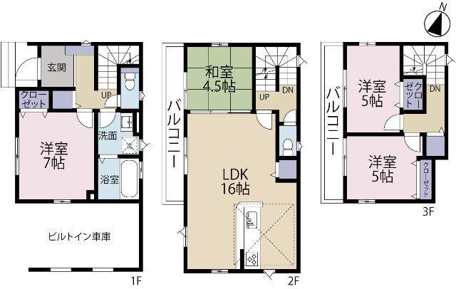 間取り図です