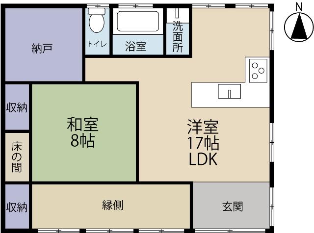 間取り図です