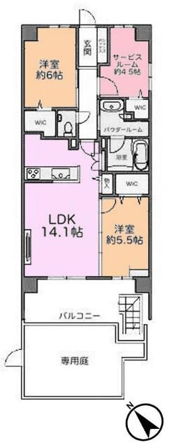 間取り図です
