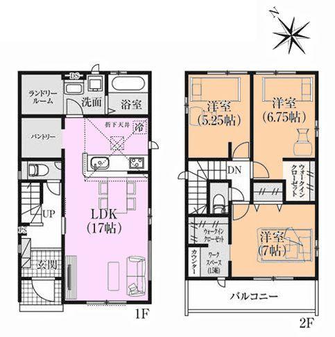 間取り図です
