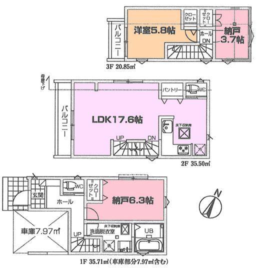 間取り図です