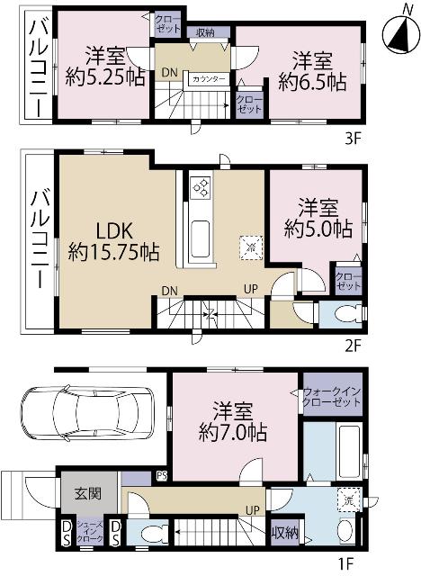 間取り図です