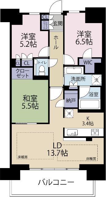 間取り図です