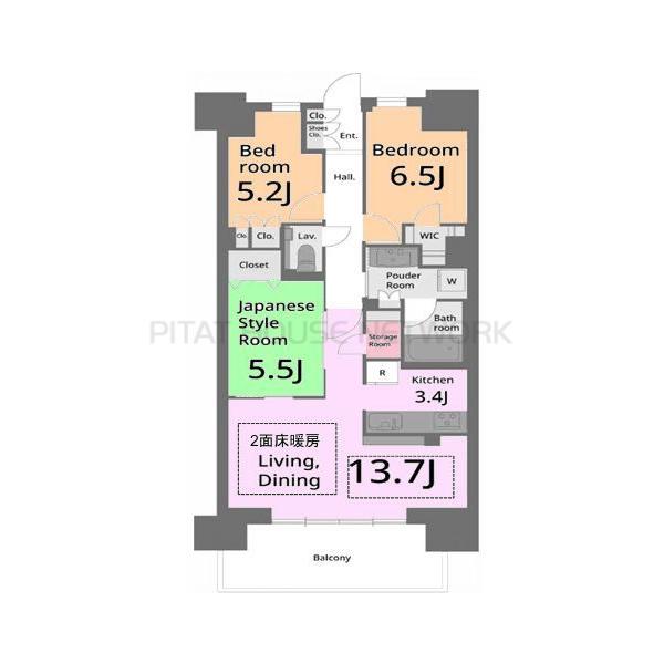 間取り図です