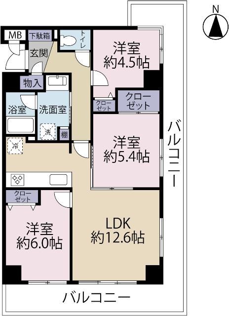 間取り図です