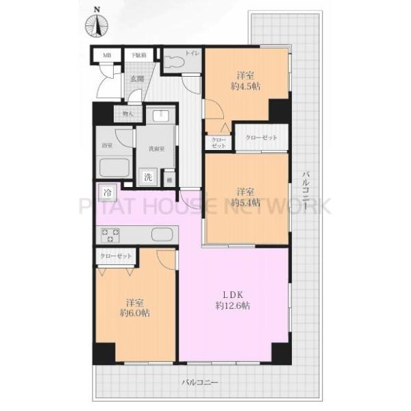 間取り図です
