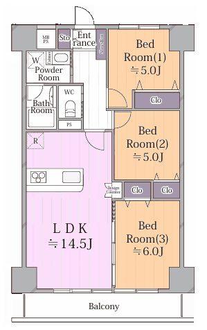 間取り図です